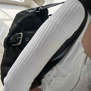 Auth🖤Vintage Burberry blue label black bag